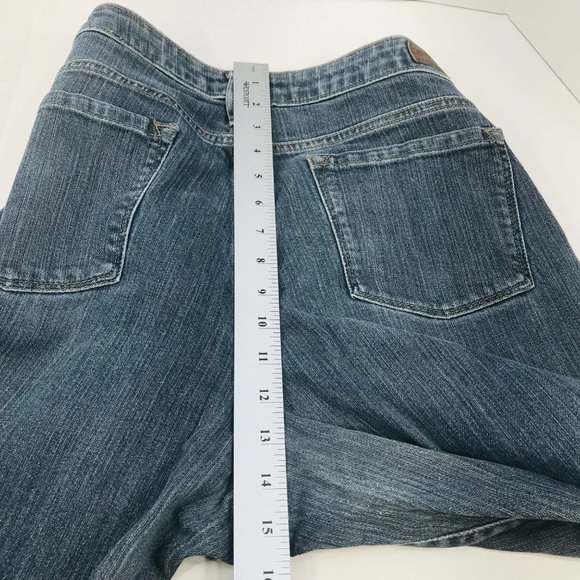 Riders by Lee Women's Size 14 Petite Boot Cut Denim Blue Jean Preowned - Picture 12 of 14